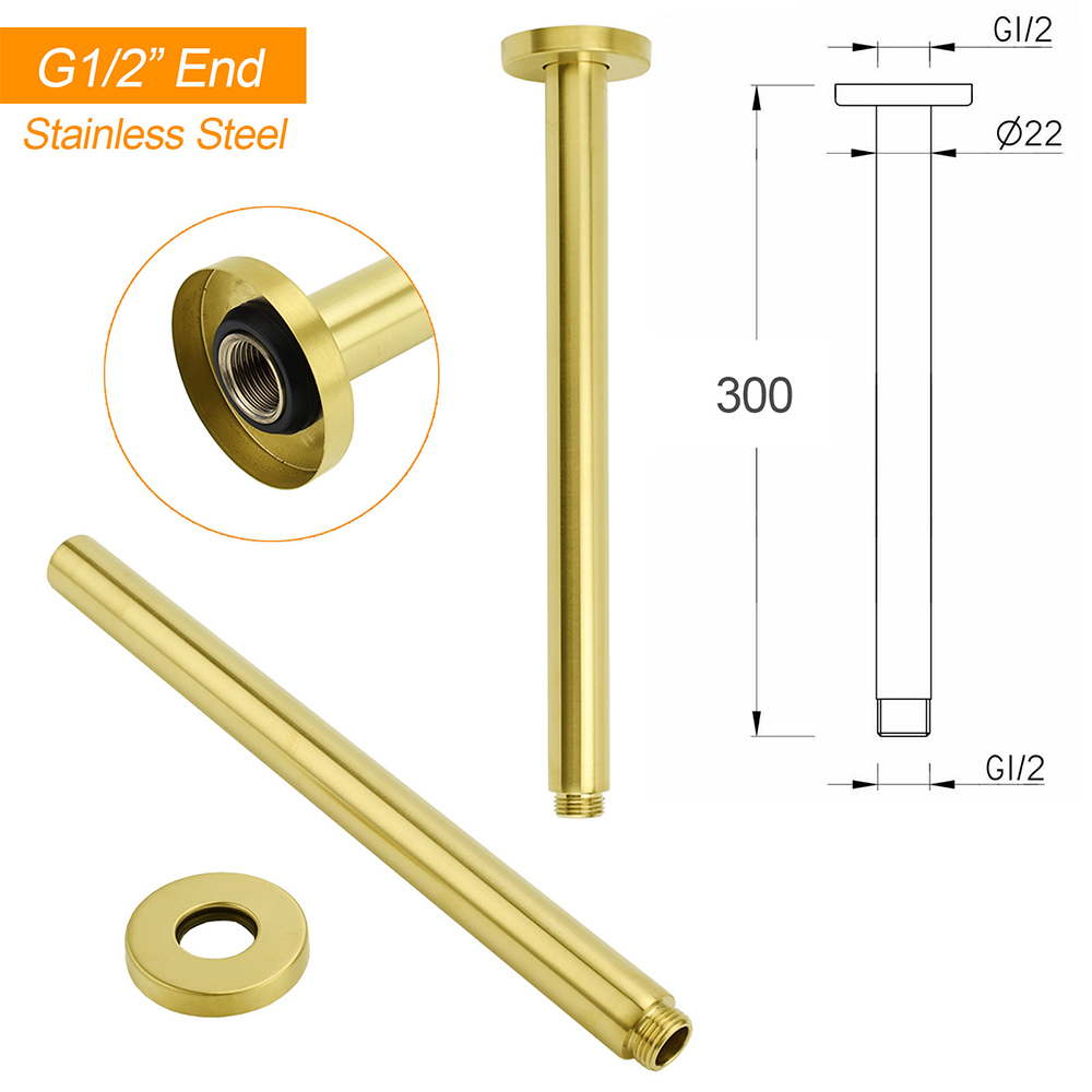 Brushed Gold 8