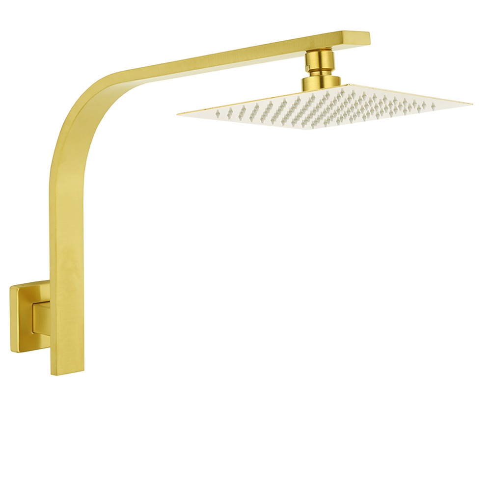 WELS Brushed Gold Square 8