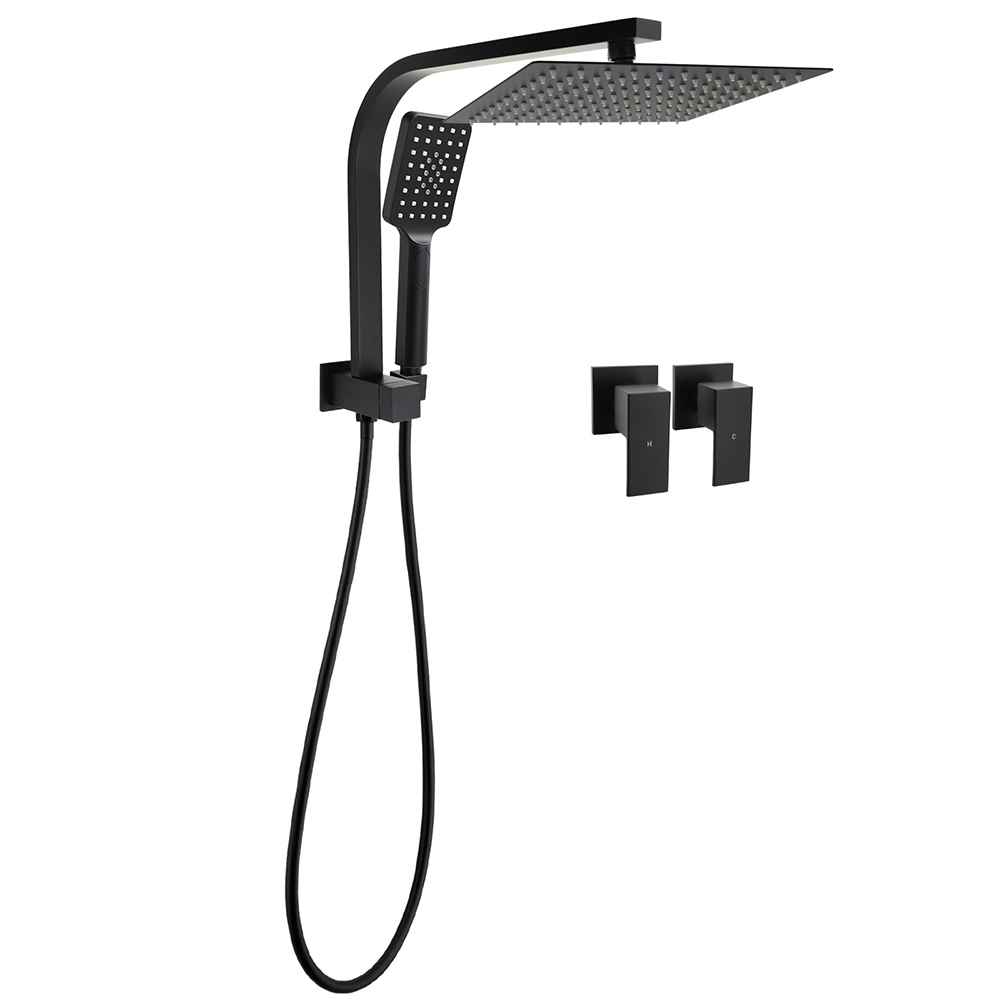 WELS Matt Black Square 10