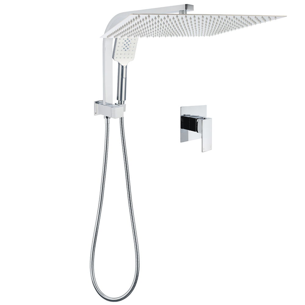 WELS Square Chrome 16