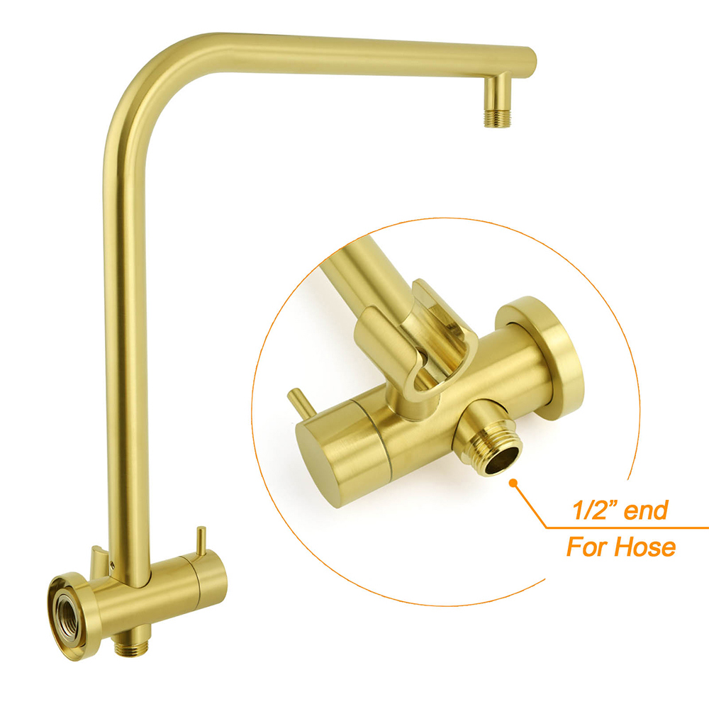 WELS Brushed Gold Round 2in1 8