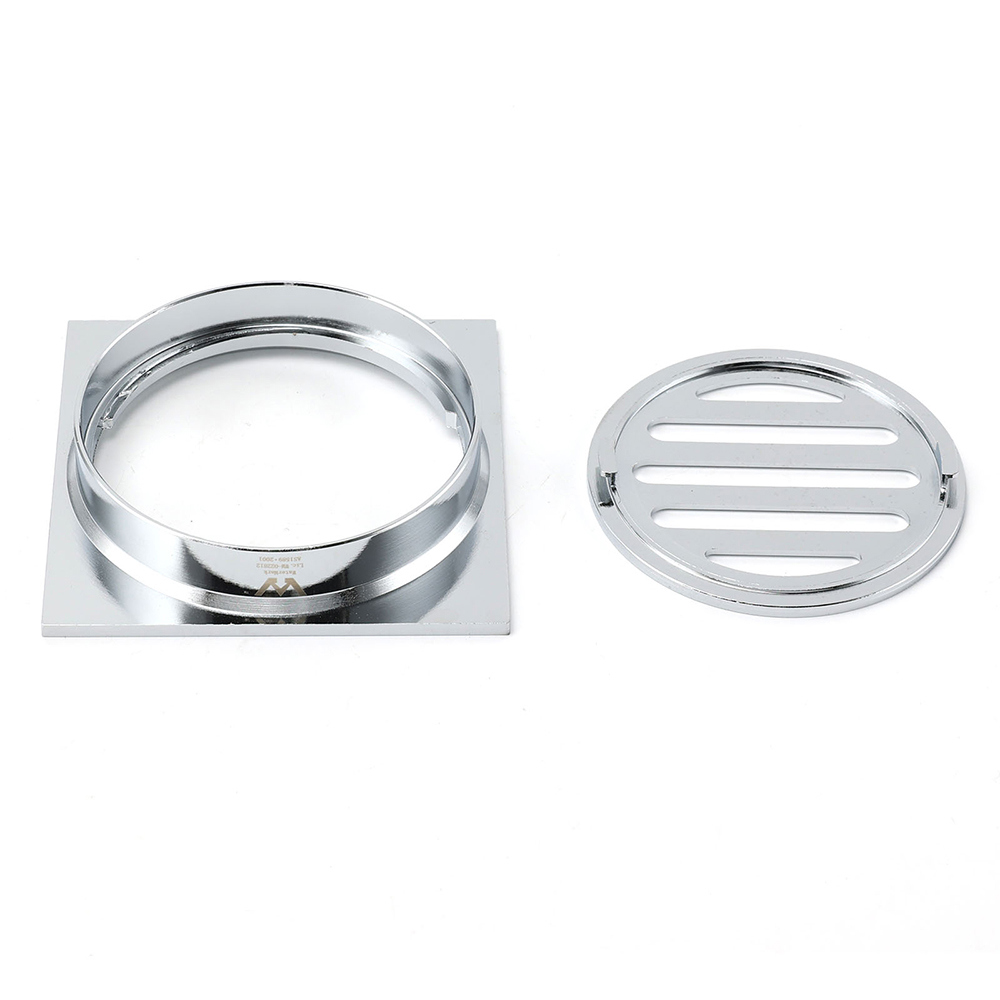 Watermark Stainless Steel 85x85mm Small Square Shower Grate Floor Drain 72mm Outlet - Image 4