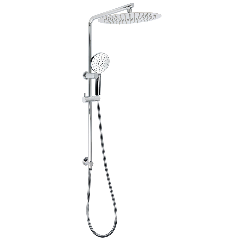 WELS Twin Shower Set Large Round 12