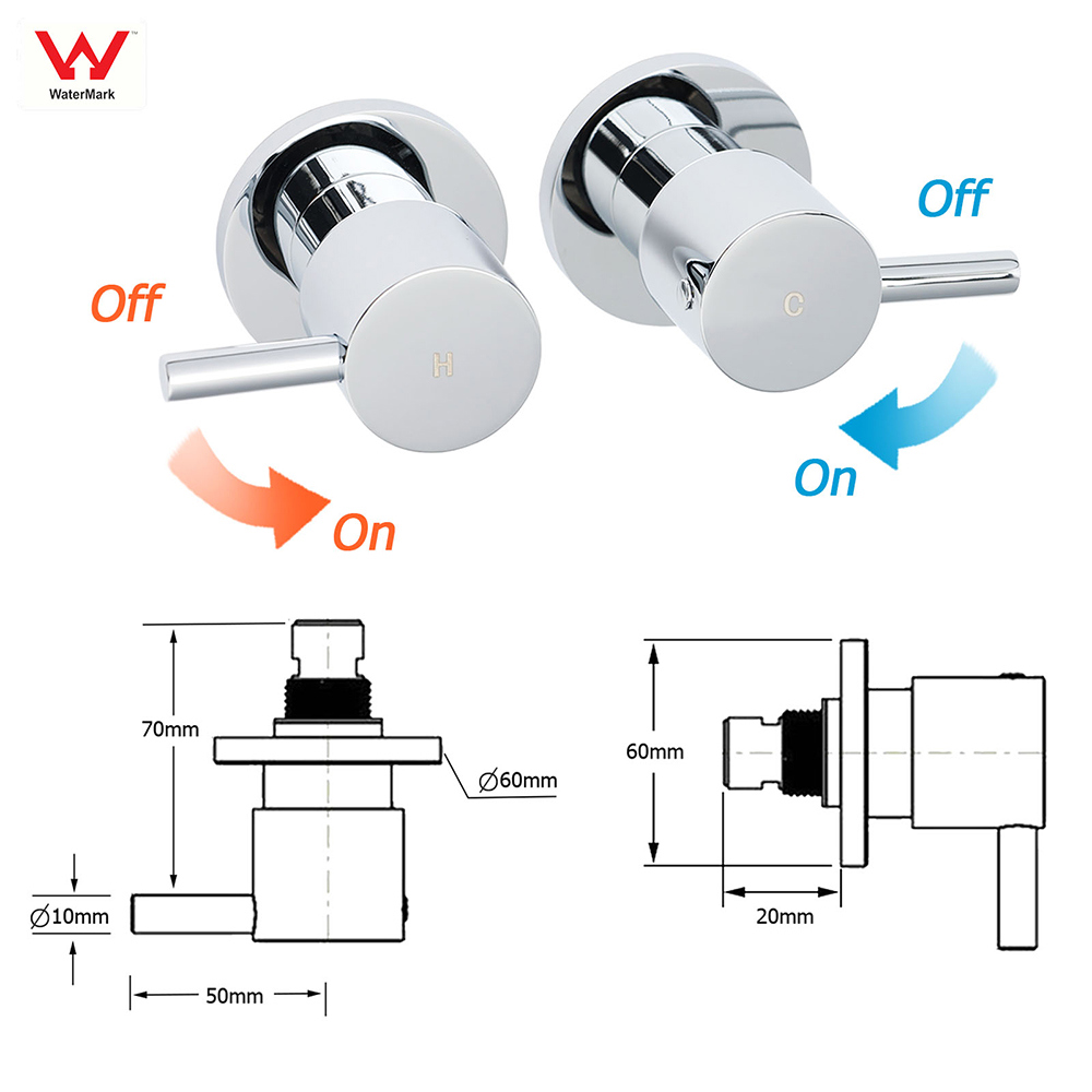 WELS Dual Shower Set Large Round 12