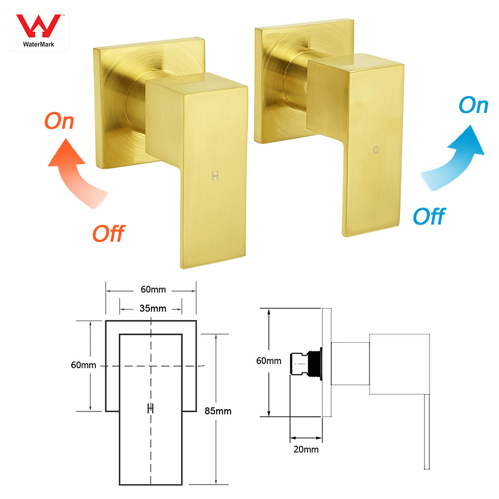 Brushed Gold 2in1 Set 8