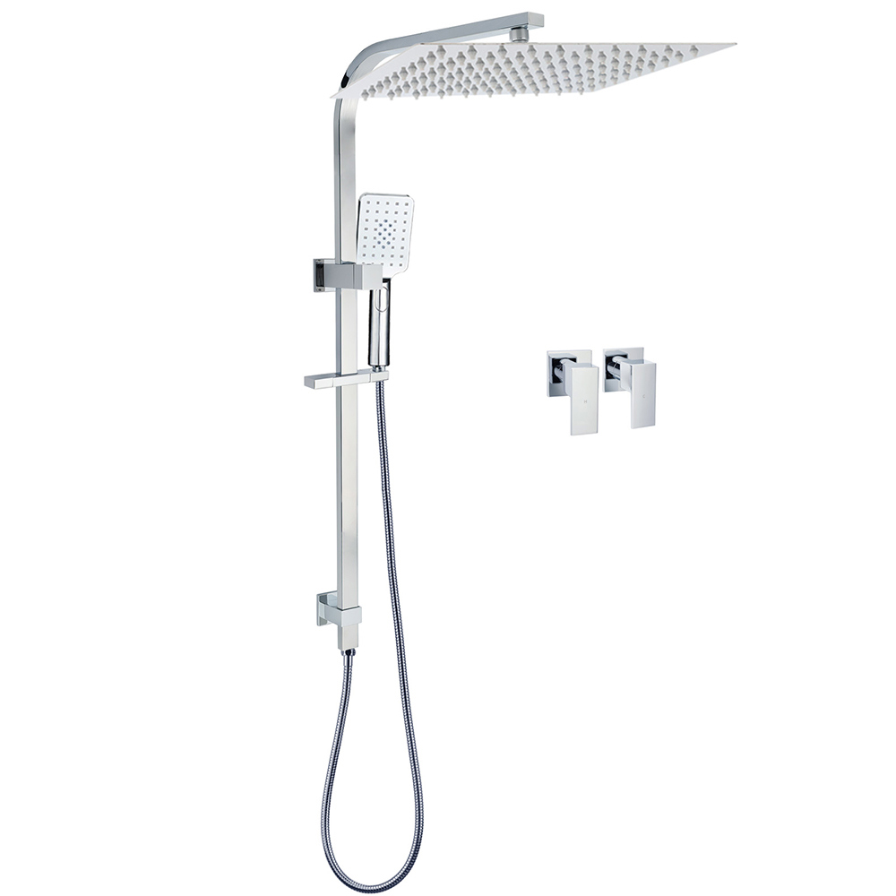 WELS Twin Square Shower Set 16