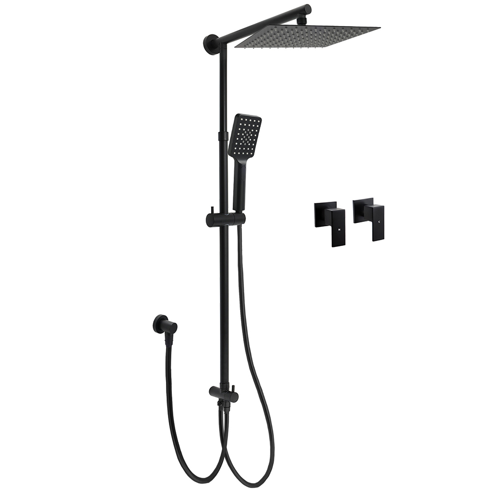 Matt Black 2in1 Set Square 10