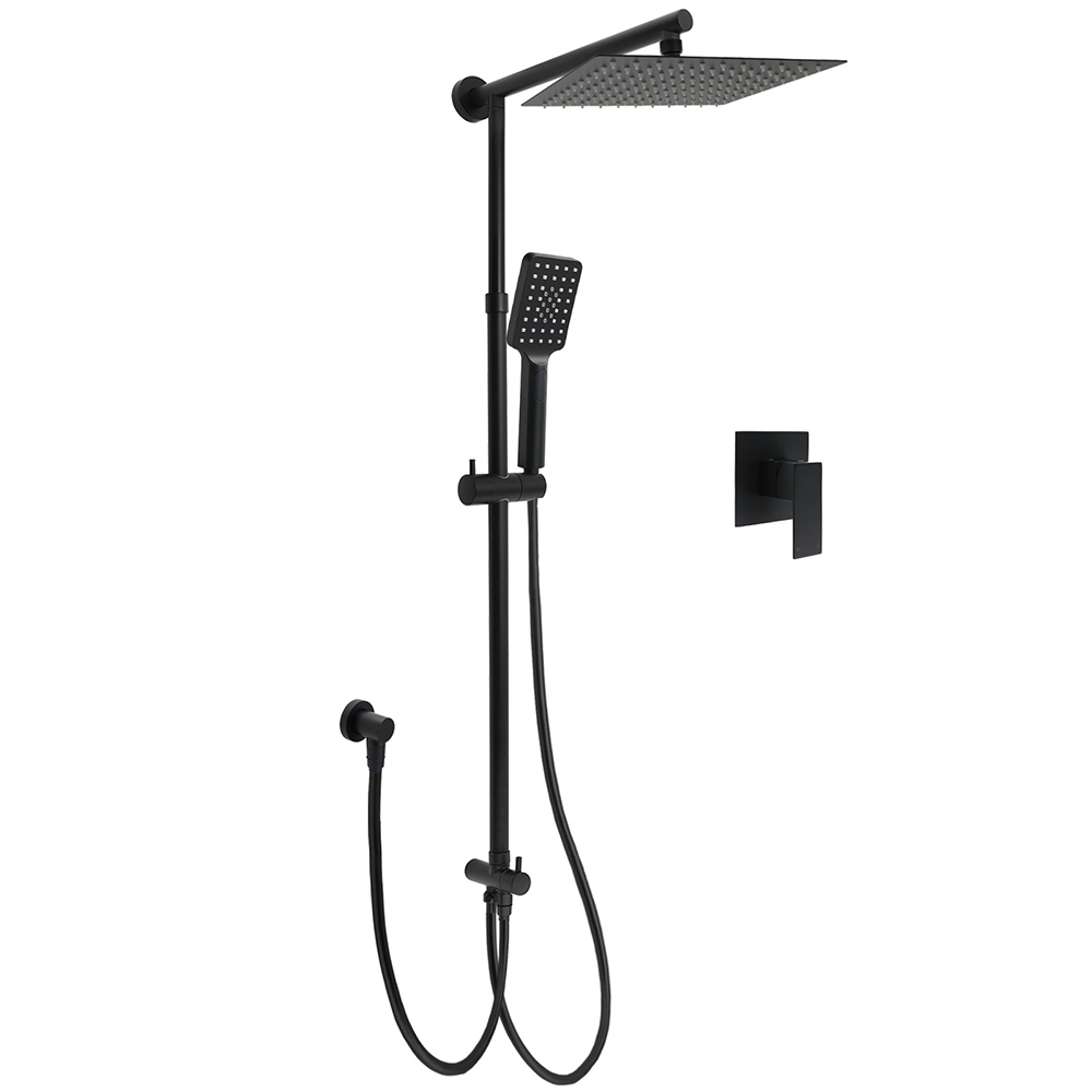 Matt Black 2in1 Set Square 10