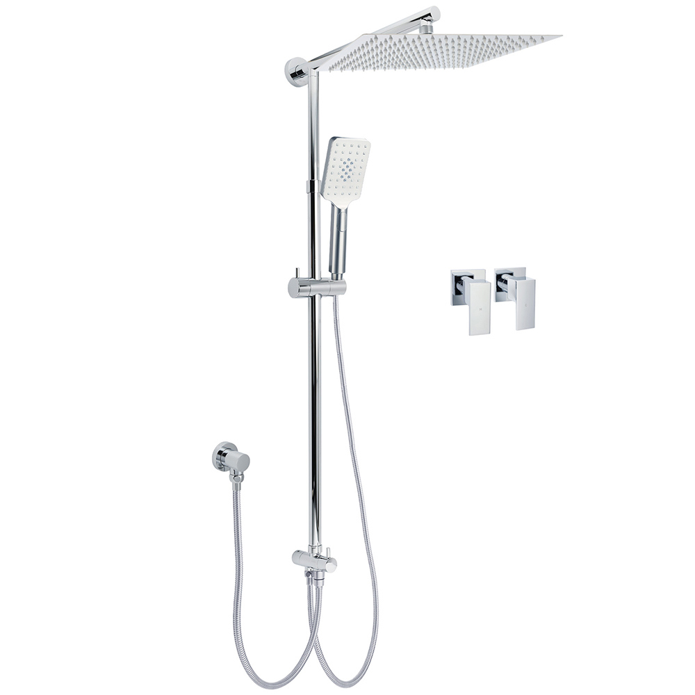 Double Square Shower Head 12