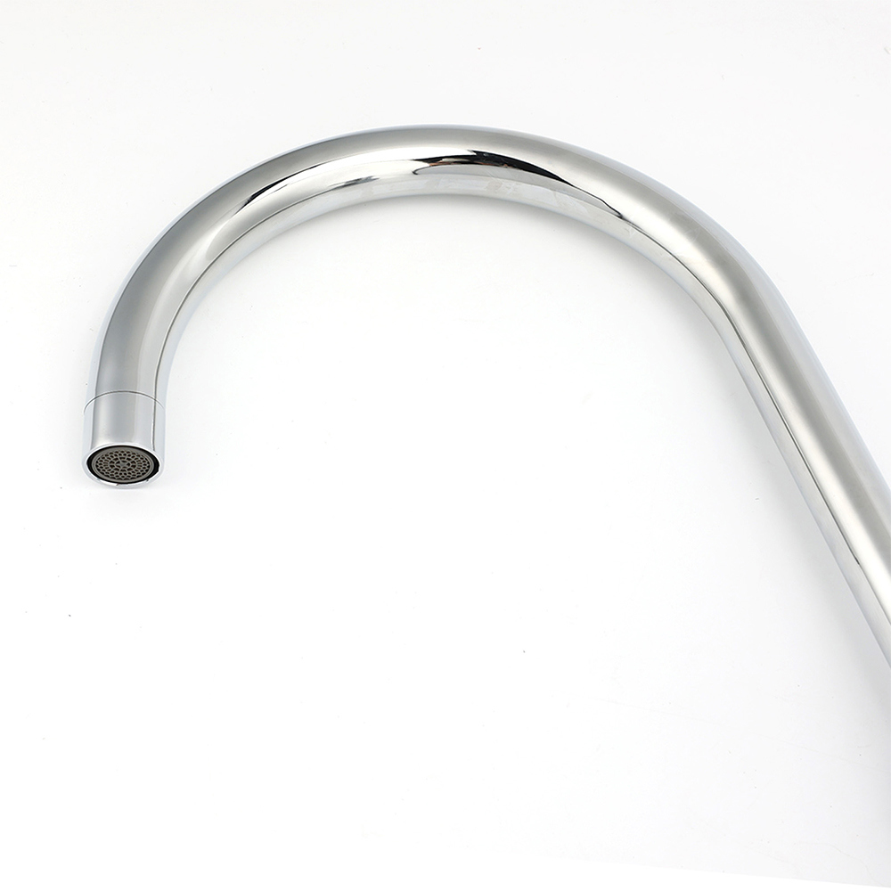 WELS Chrome Kitchen Laundry Swivel Sink Mixer Faucet Tap Spout Stainless Steel - Image 4