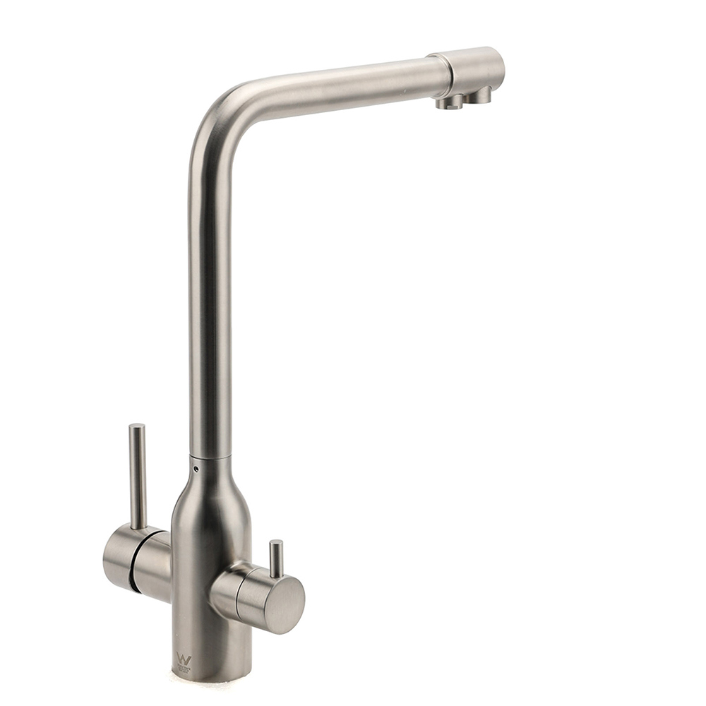 WELS 3 Function Kitchen Sink 360° Swivel Mixer Tap Clean Pure Drink Water Faucet - Image 4