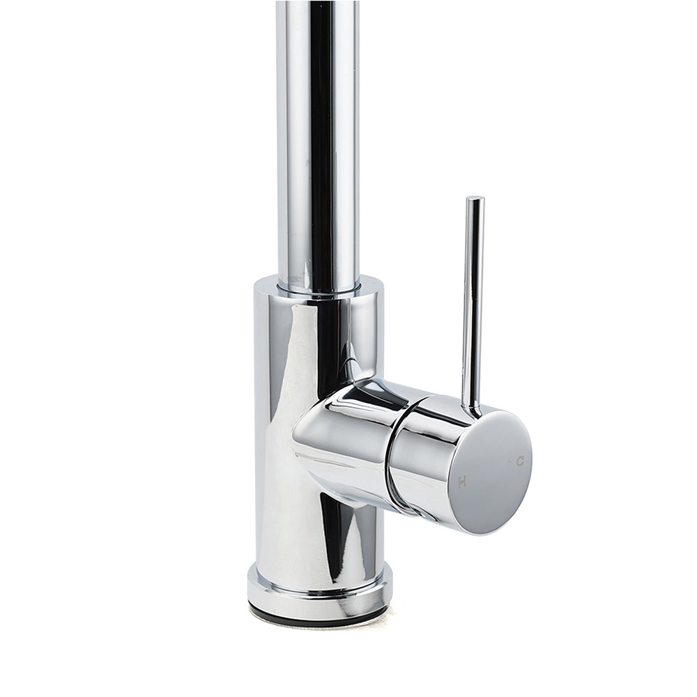 WELS Chrome 2 Modes Spray Pull Out Kitchen Swivel Faucet Sink Tap Laundry Mixer - Image 5