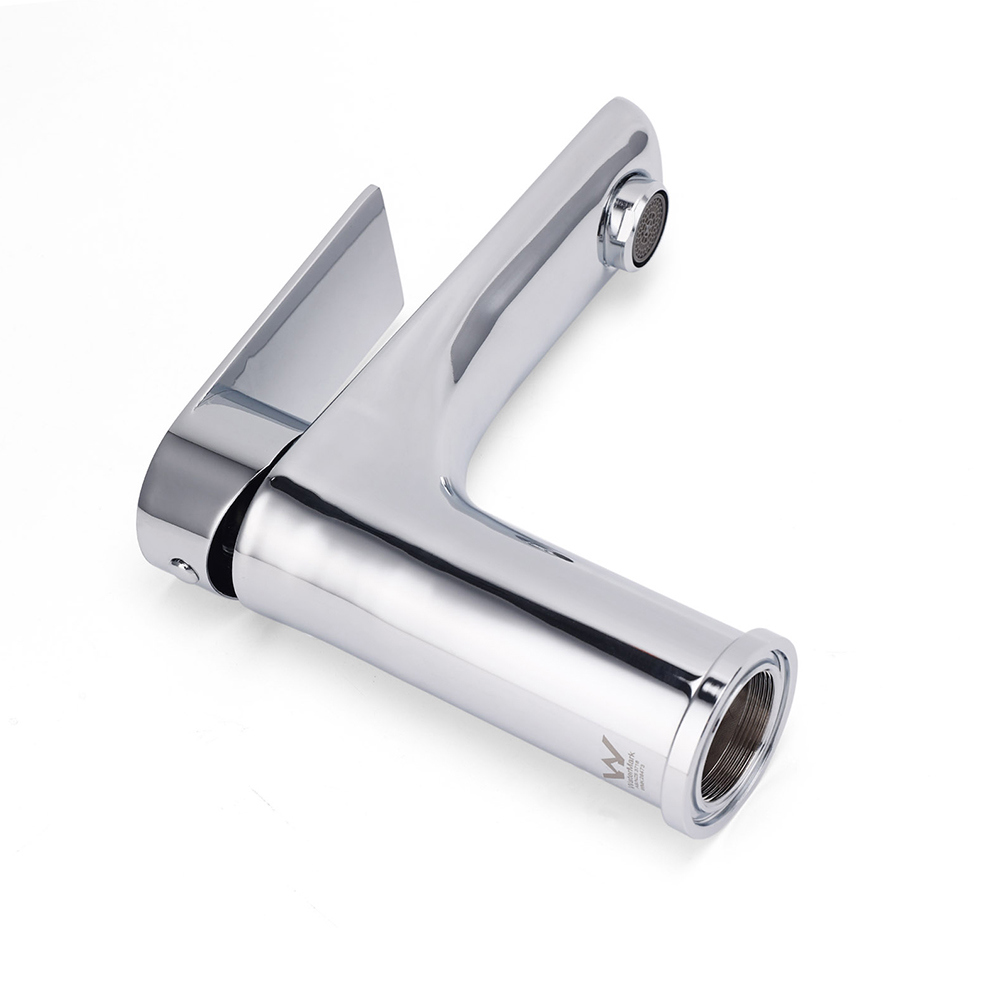 WELS Bathroom Vanity Kitchen Laundry Round Chrome Basin Mixer Sink Faucet Tap - Image 6