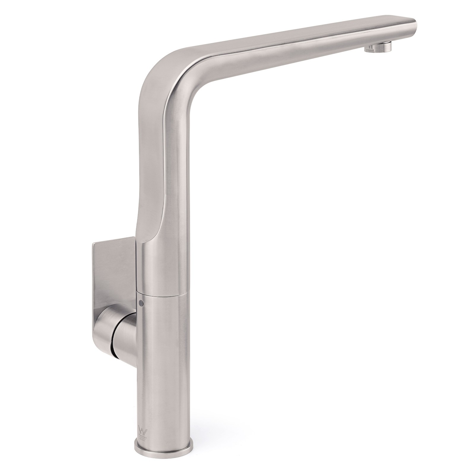 Brushed Nickel New Design Kitchen Mixer Sink Tap Laundry Faucet Swivel Spout - Image 4