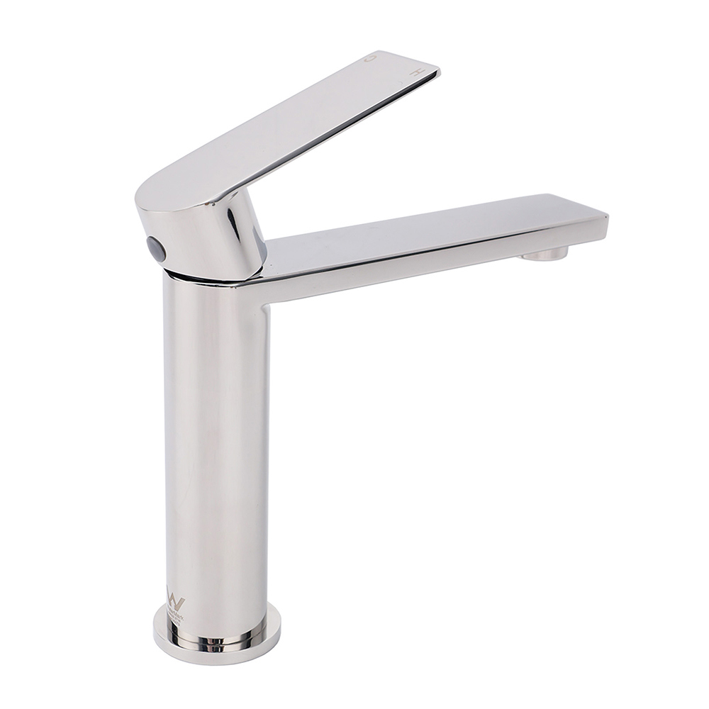 WELS Chrome Short Basin Mixer Vanity Sink Faucet Kitchen Laundry Spout Tap Set - Image 3