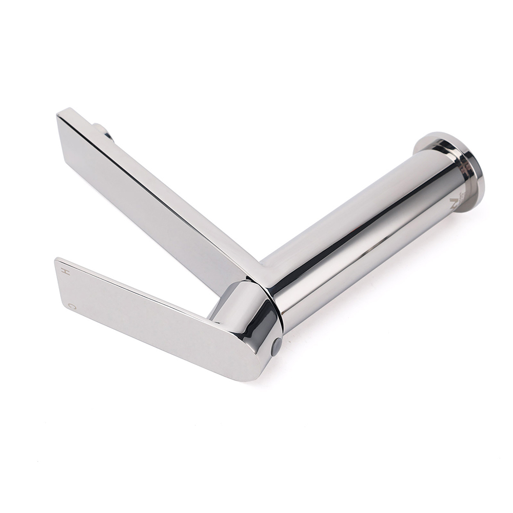 WELS Chrome Short Basin Mixer Vanity Sink Faucet Kitchen Laundry Spout Tap Set - Image 6