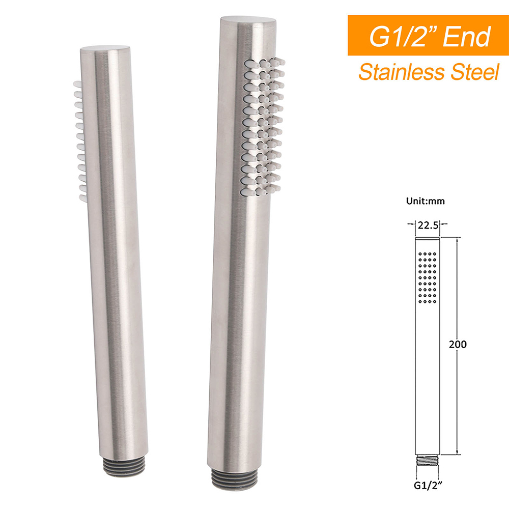 Brushed Nickel Dual Round 12