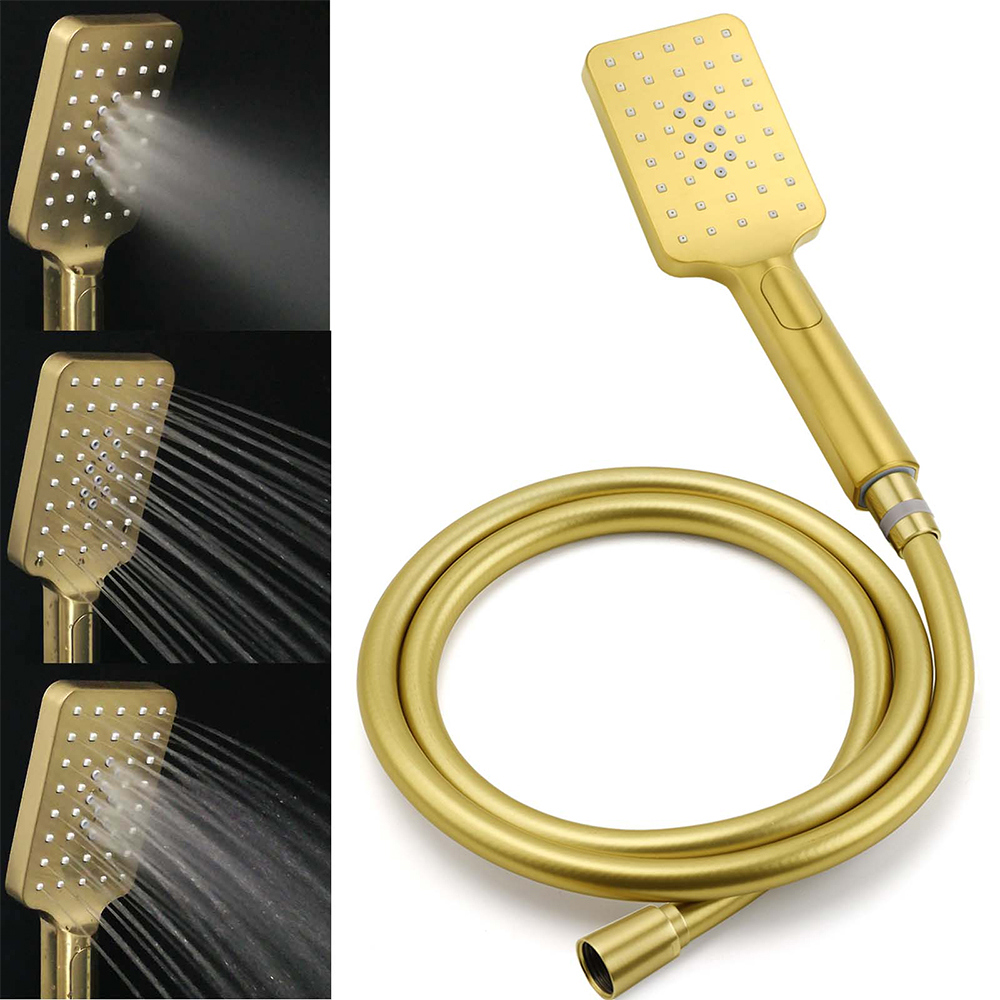 Brushed Gold Square 12