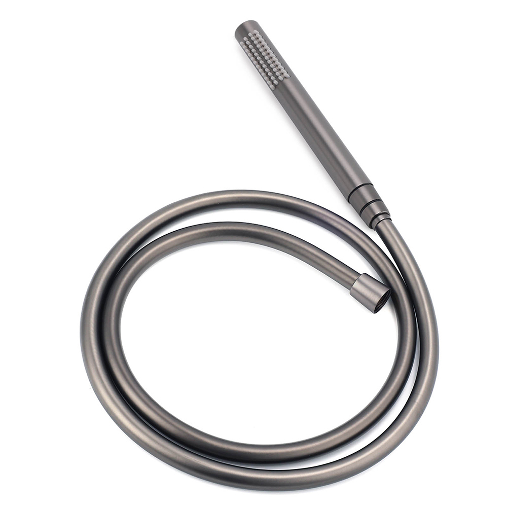 WELS Gun Metal 2in1 Round Shower 10