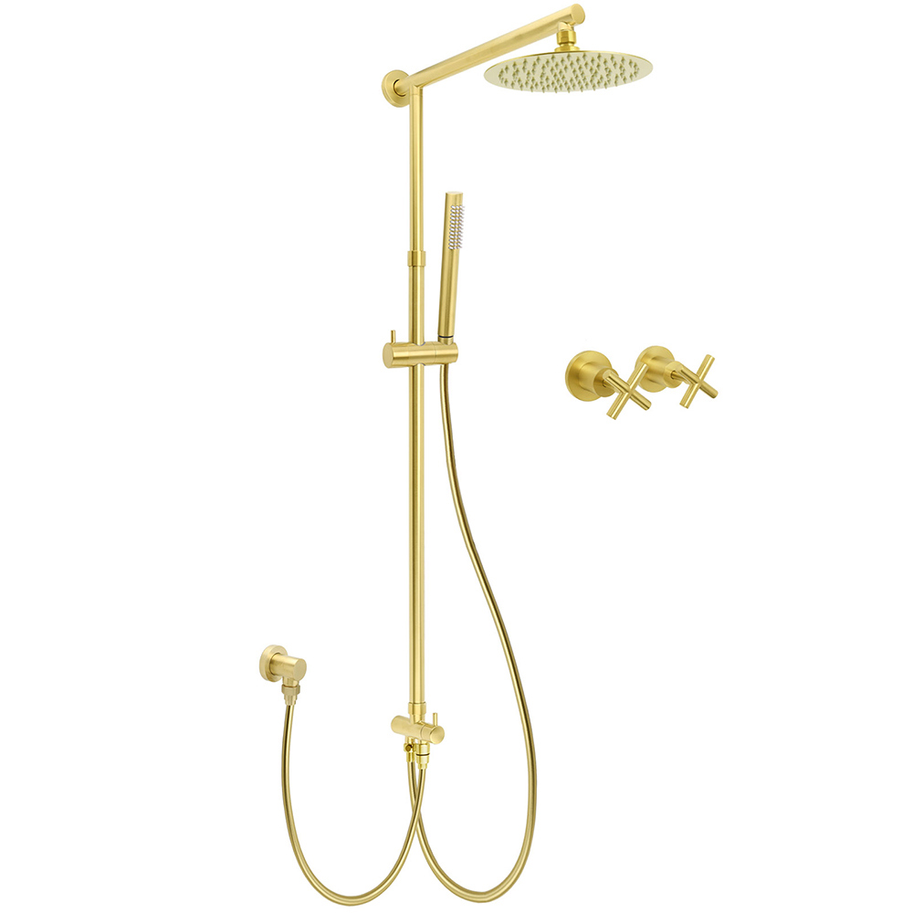 WELS Brushed Gold Shower 8