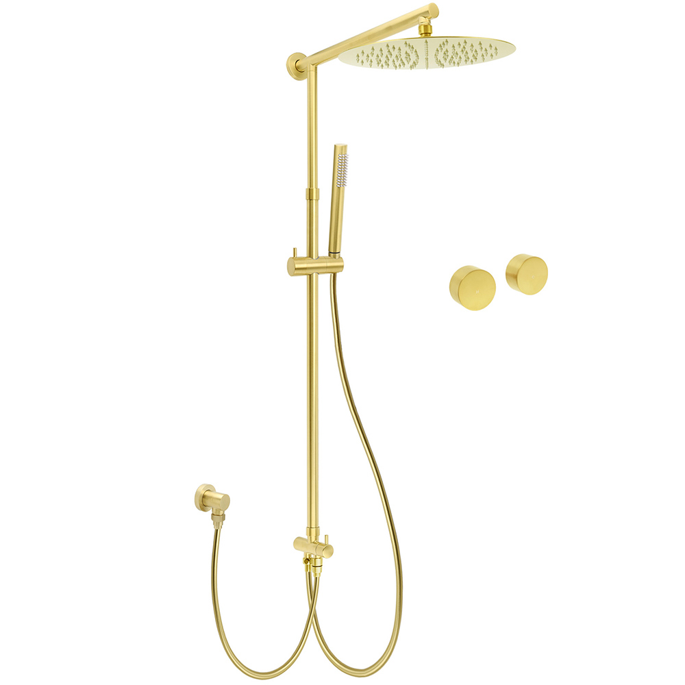 WELS Brushed Gold Rain Shower 12