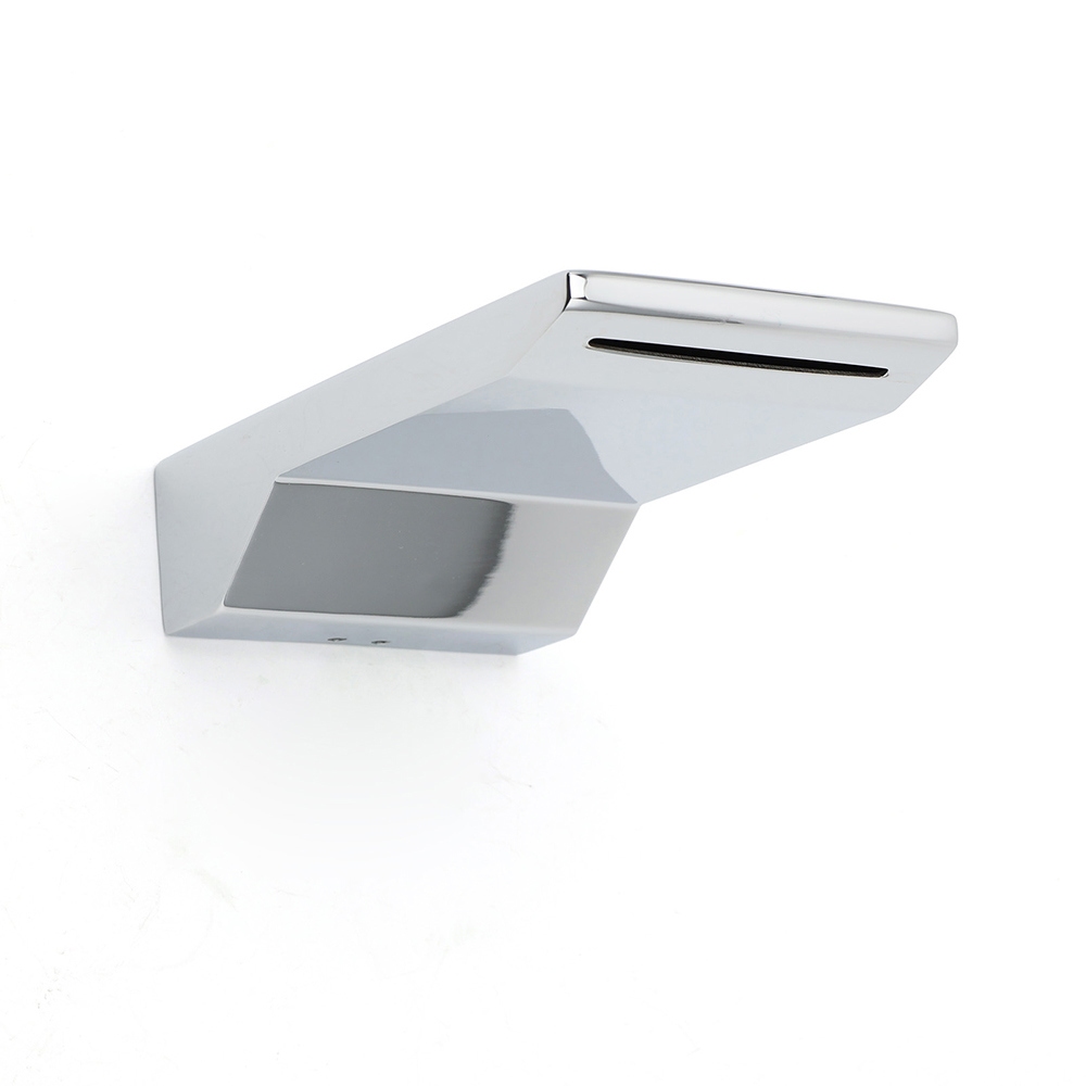 Chrome Square Shower Bath Tub Filler Waterfall Spout Faucet Outlet 1/2 Inch End - Image 4