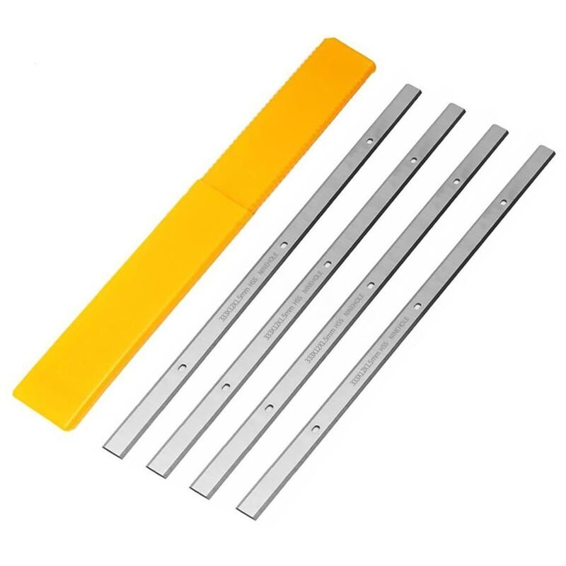 4 Pieces HSS Planer Blades Compatible with Metabo DH 330, Planer Blades, 333mm - Image 1