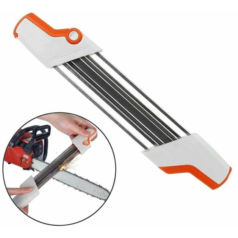 White in, Diameter, 1 File Holder for Chainsaw Chain, 0.325 in, 4.8 mm Diameter - Image 1