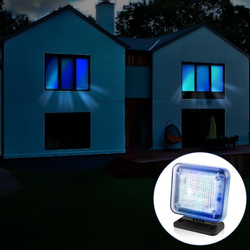 Dummy TV Simulator with 12 LEDs and 3 Selectable Programs Energy, Efficient with Timer Complete with Mains Adapter for Use as a Burglar Deterrent - Image 4