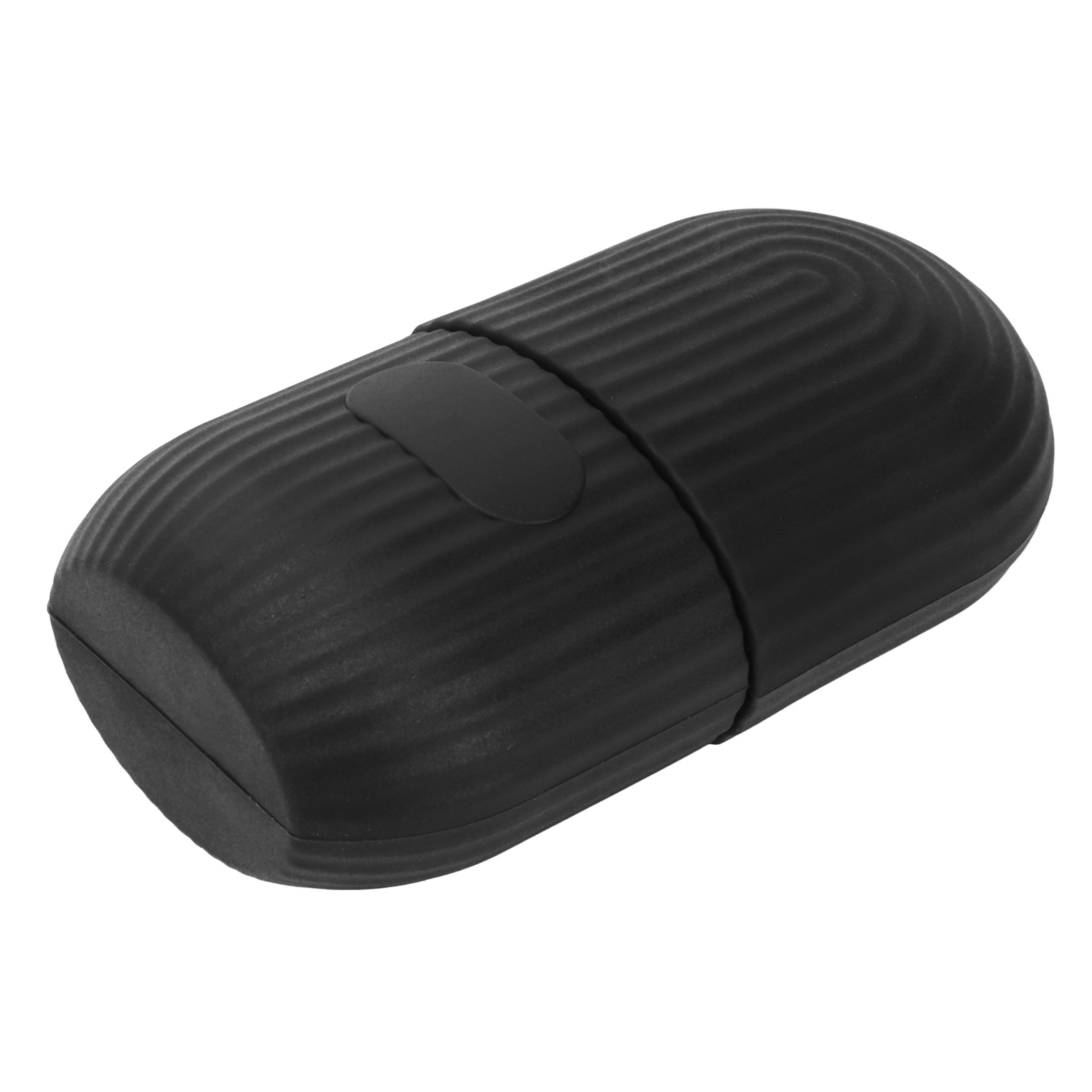 Ice Facial Roller Cold Ice Mold Holder Silicone Reusable for Facial Beauty DIY Facial Care Black Striped Black - Image 2