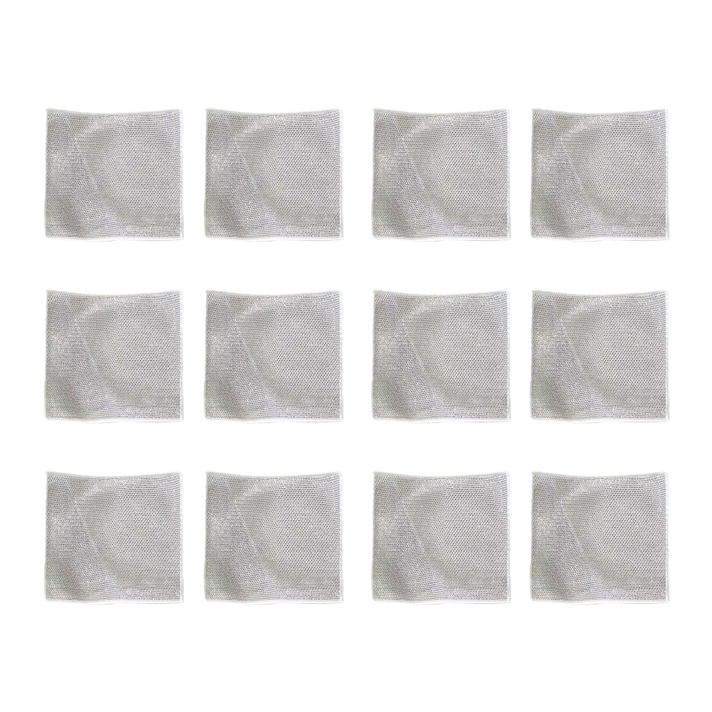 15-pack comfortable and effective wire dishcloths - Image 1