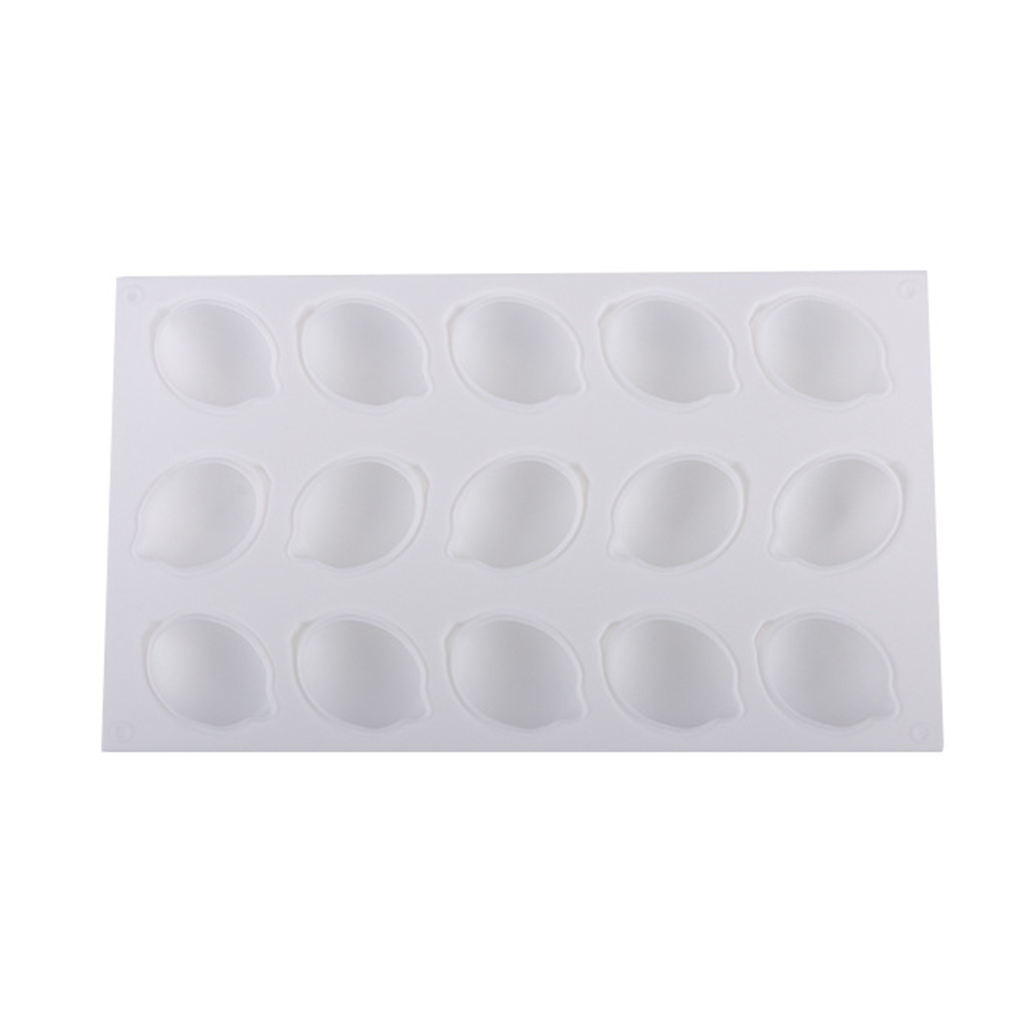 3D Fruit Lemon Silicone Mold Form Decoration Mousse Dessert Pastry Mould DIY Ba - Image 1