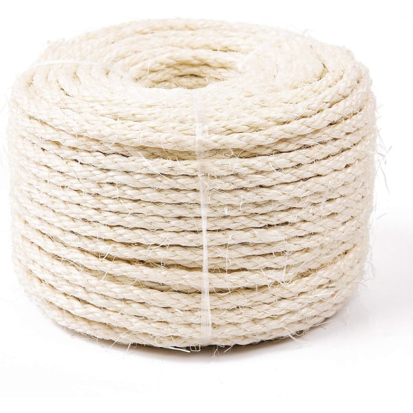 TG 8mm natural sisal rope Replaces old rope Ideal accessory for Re - Image 1