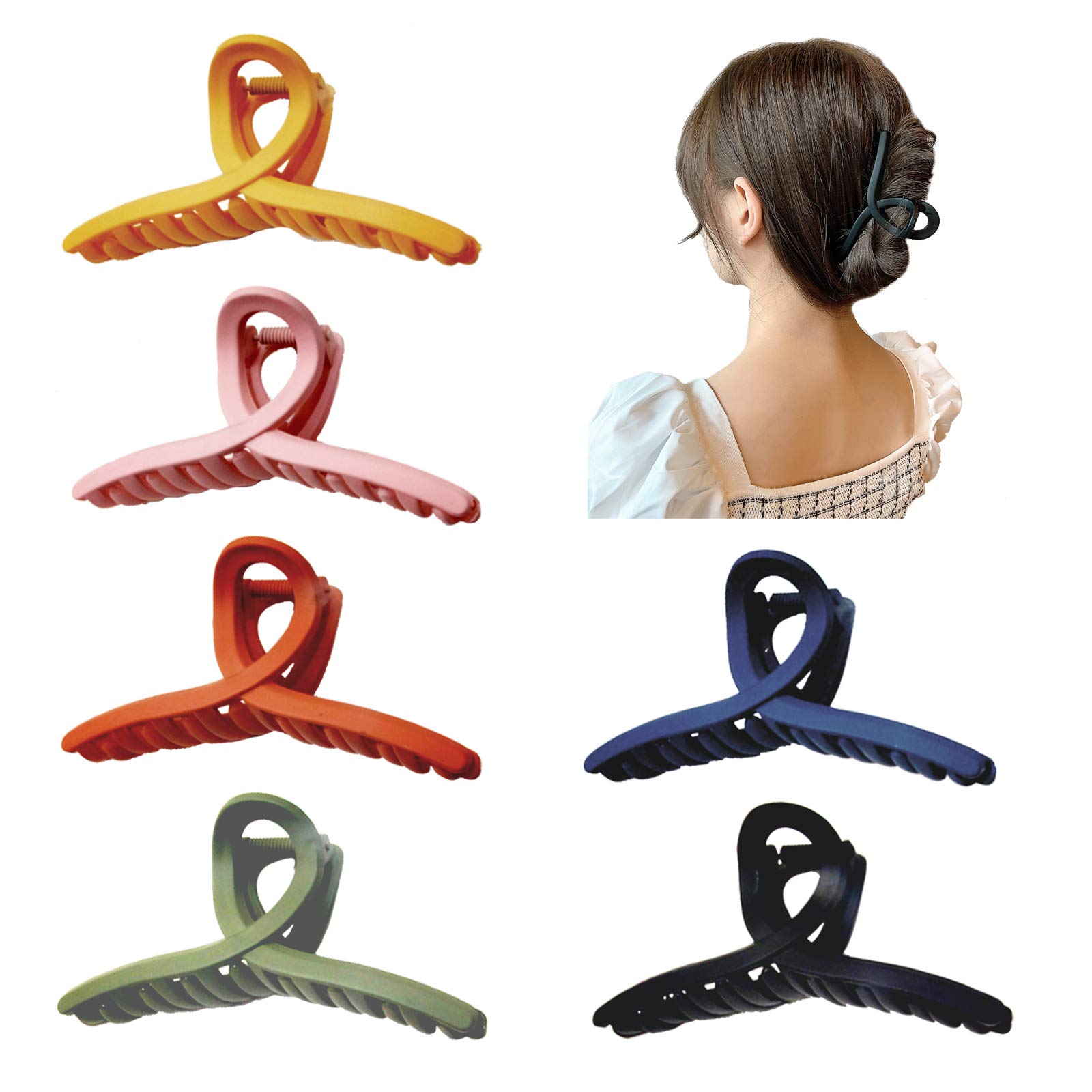 pcs hair clips, hair clip with strong hold for hair clips Hair styling accessories for women and girls - Image 1