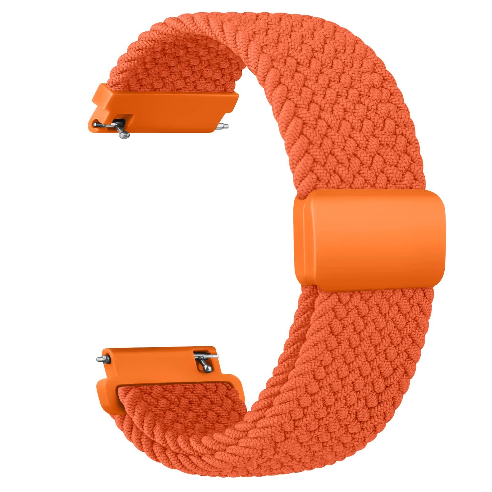 20mm Braided Sololoop for Garmin Vivoactive 5/3/3 Music Band Wristband for Garmin VivoMove3/Trend/Sport Venu SQ/SQ2/2plus Strap Rainbow Rainbow 20mm - Image 7