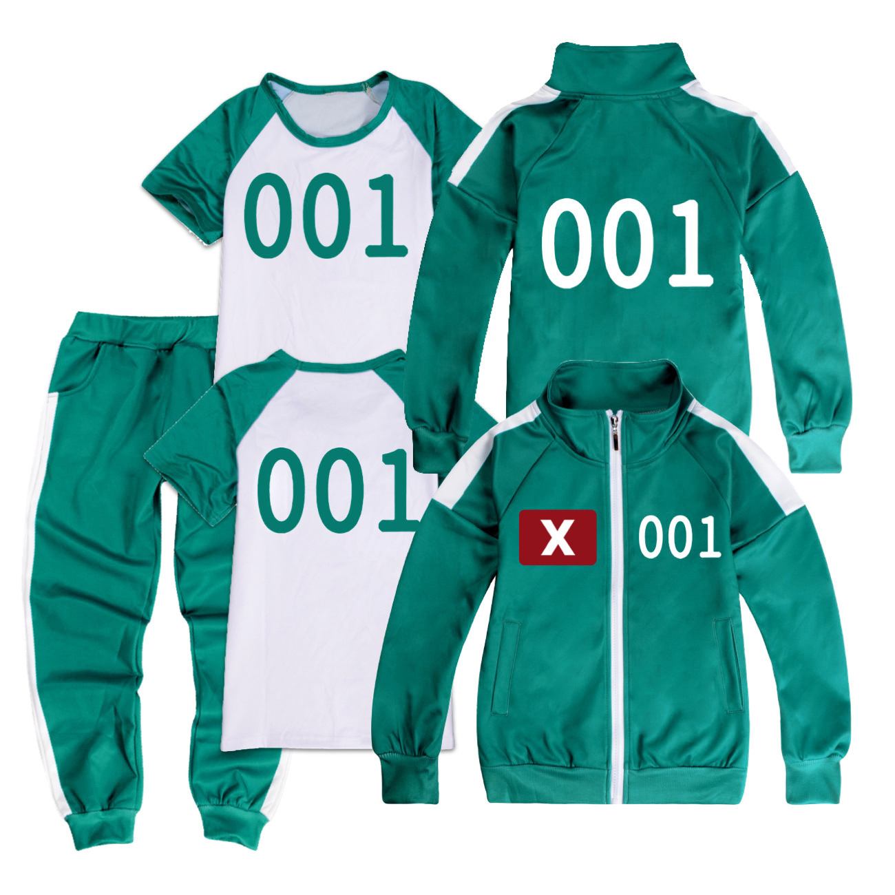 Squid Game, sportswear, complete set with rope 456 158 - Image 2