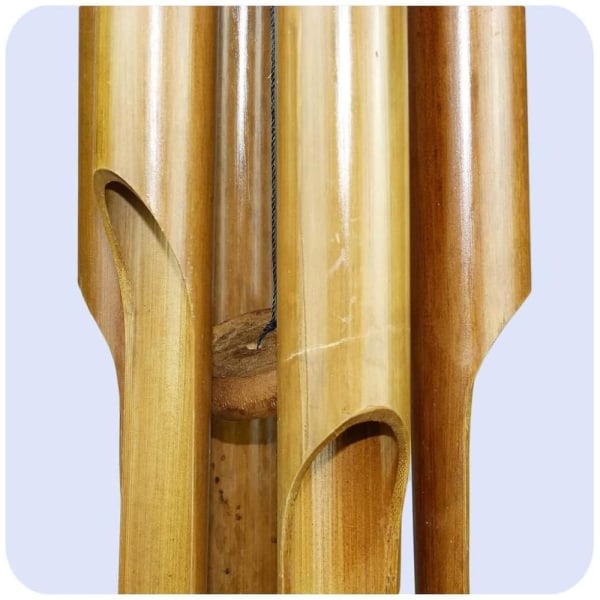 Bamboo wind chime, good sound, decorative for the garden and - Image 5