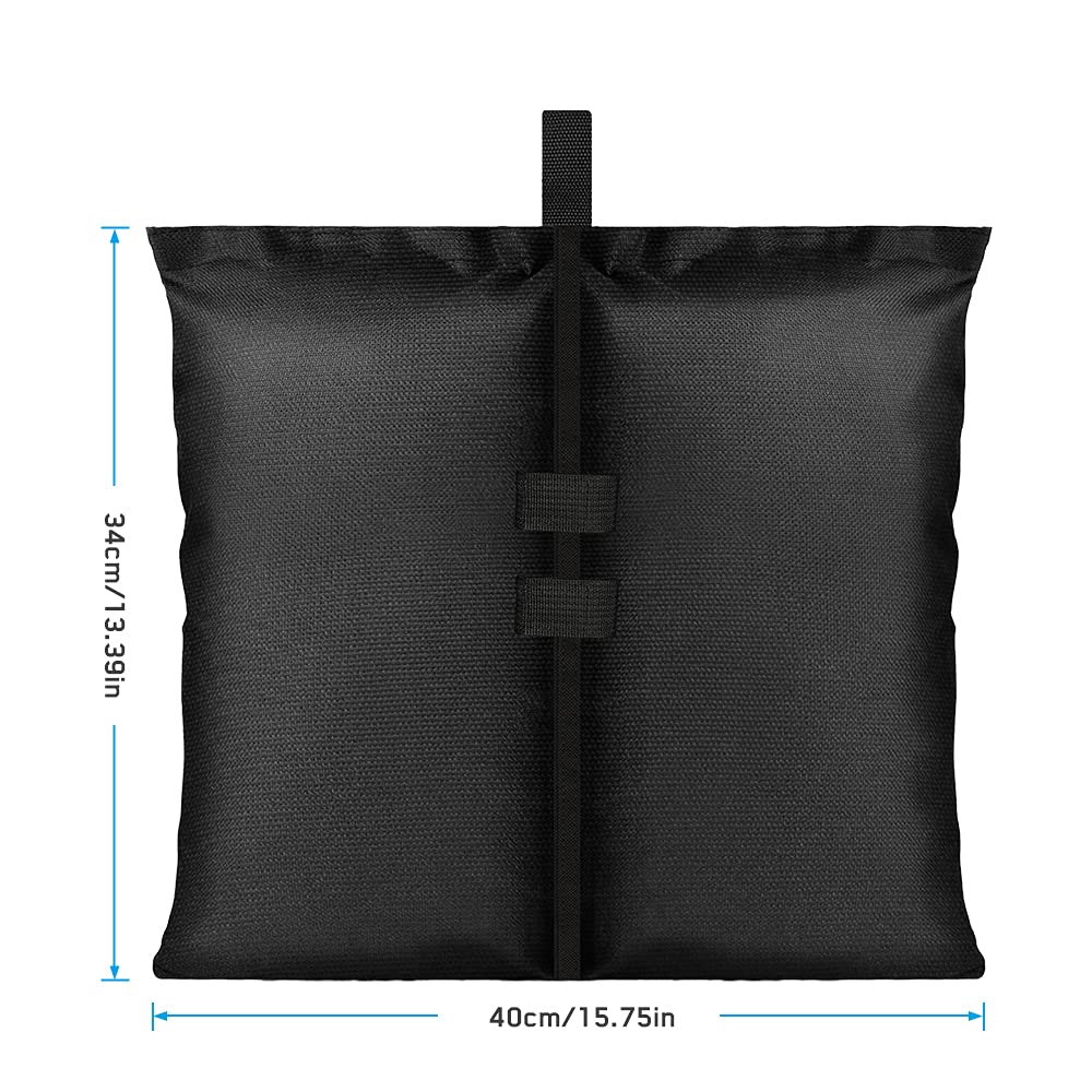 4-pack tent weights sandbags, heavy foot bag for legs - Image 2