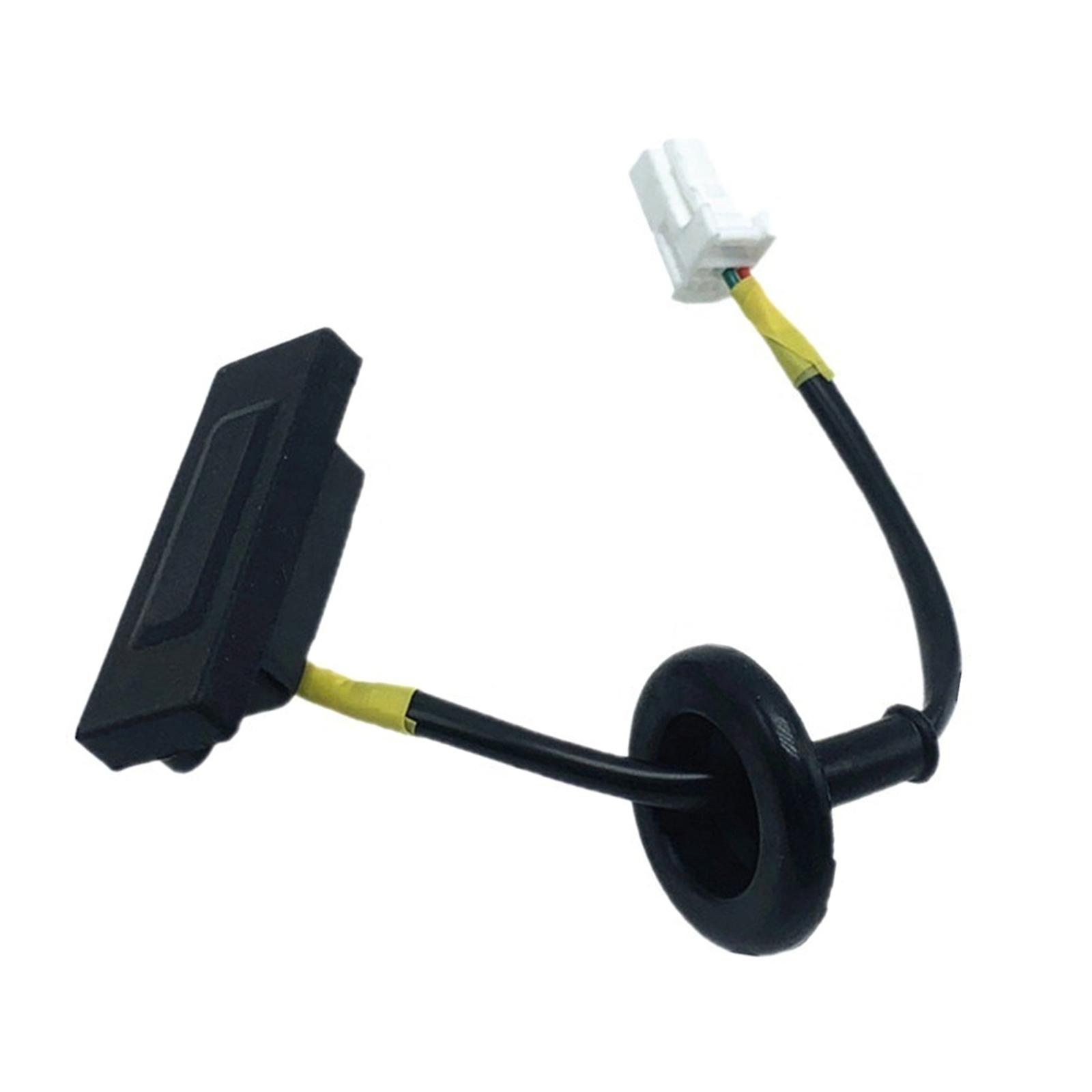 Reinforced Rubber Tailgate Lock Release Handle for Kia Rio Pride 12-17 - Oe: 81260-1w220 - Image 1
