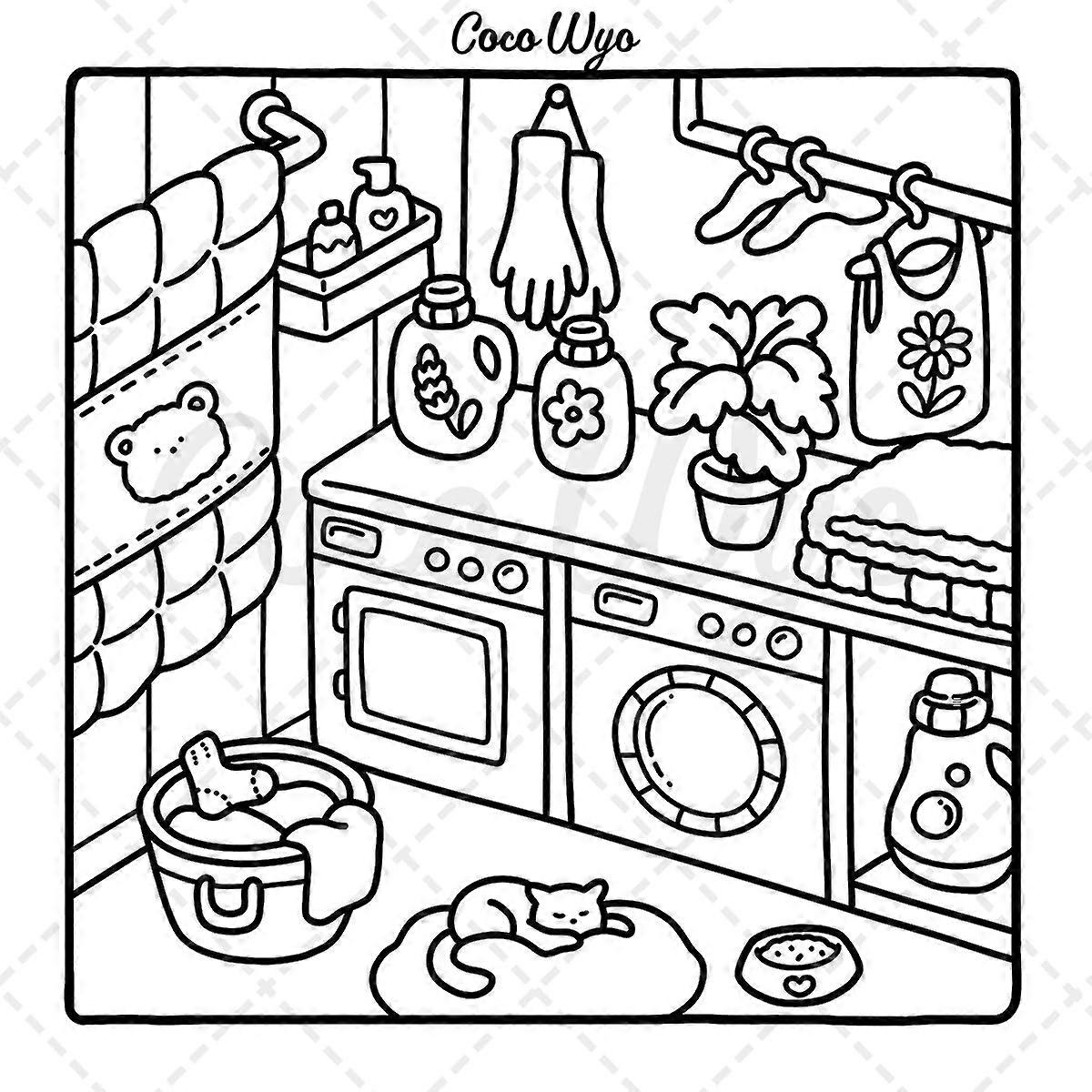Coloring Book for Adults and Teens, Super Cute Patterns for Relaxation - Image 4