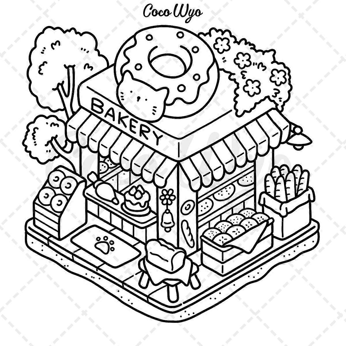 Coloring Book for Adults and Teens, Super Cute Patterns for Relaxation - Image 5