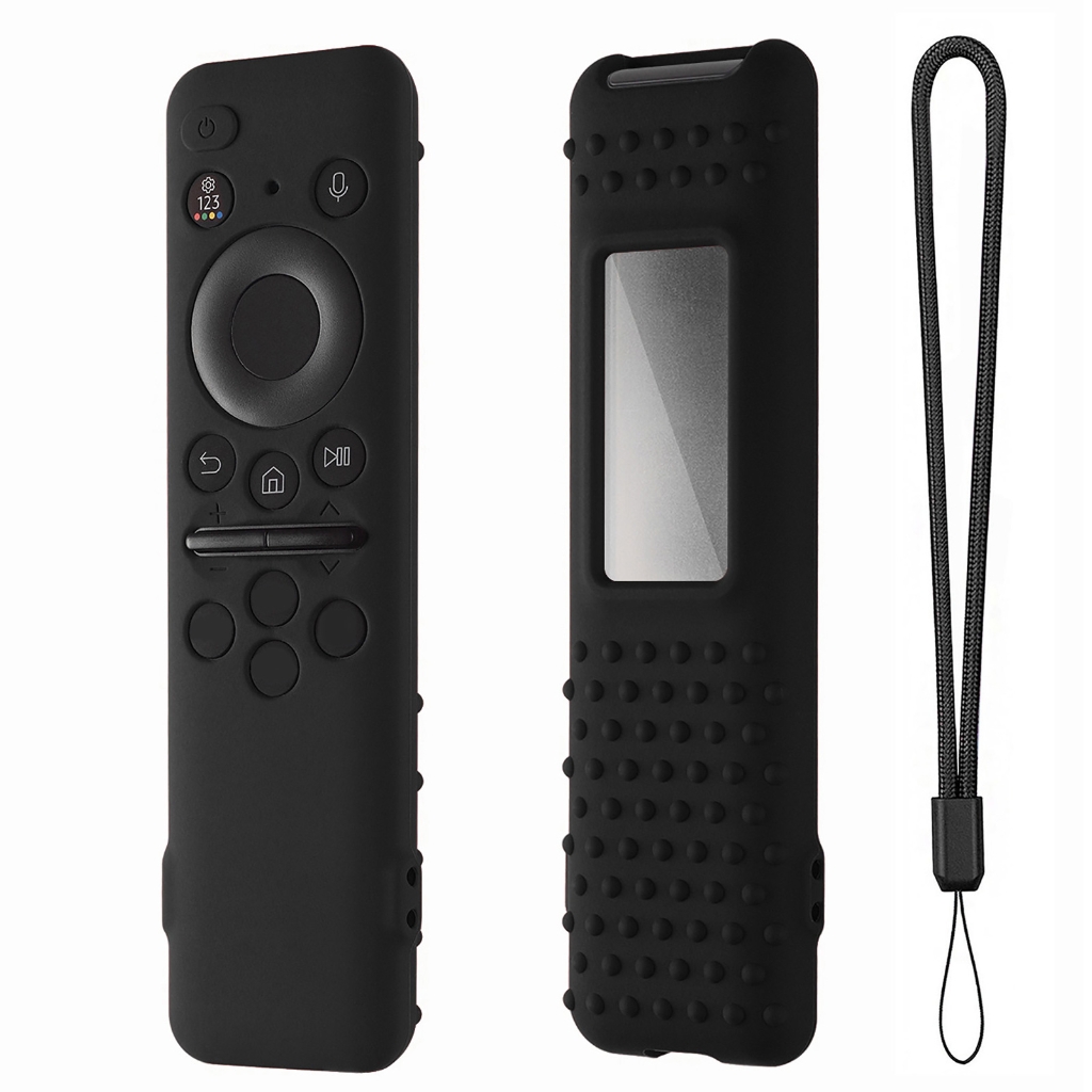 Stylish Protection for BN59 01432A TV Remote Control Shockproof Sleeves in Multi-Colored Bag 0.03 Black - Image 1