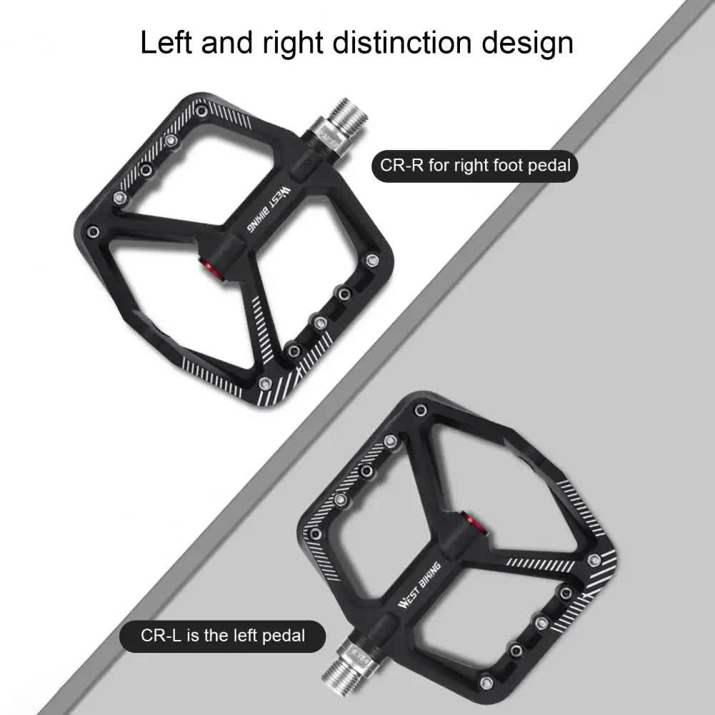 pair of wide pedals with non-slip surface and repair function, blue - Image 6