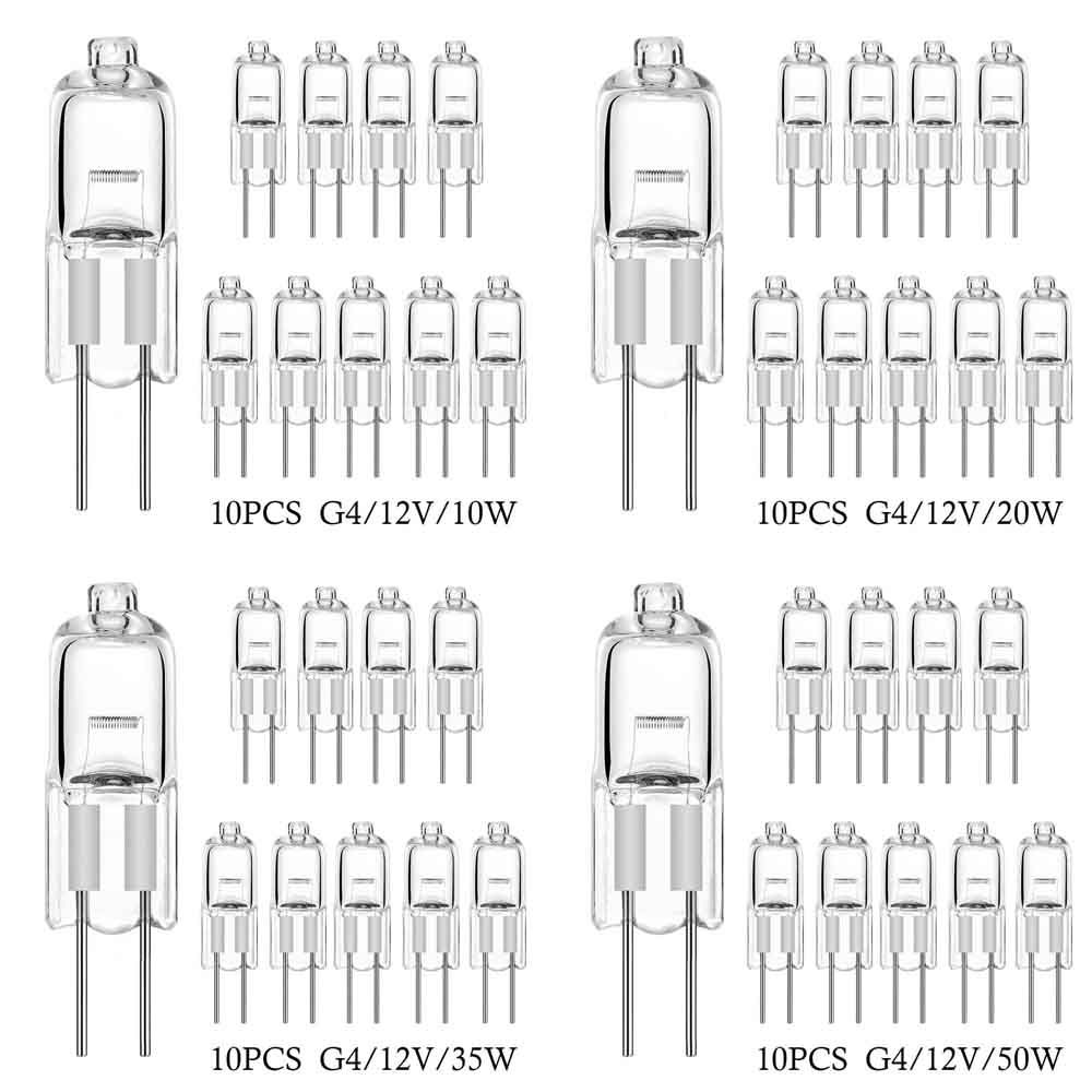 10 pcs Halogen Bulbs Capsule Lamps Lamps Lights G4-12V-35W - Image 2