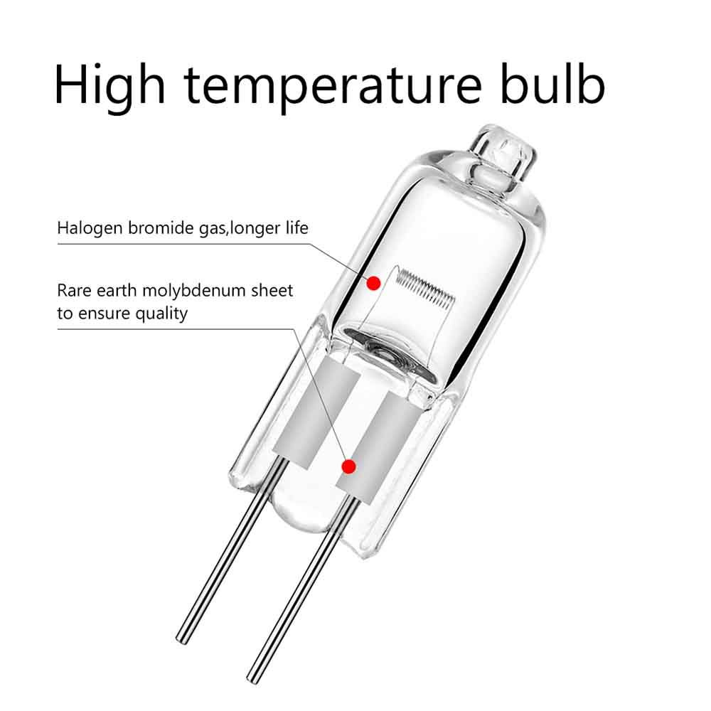 10 pcs Halogen Bulbs Capsule Lamps Lamps Lights G4-12V-35W - Image 4