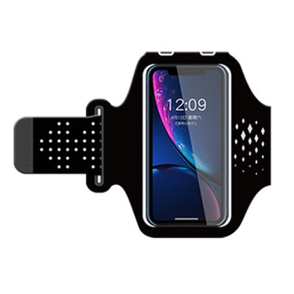 Mobile Phone Armband, Universal Waterproof Phone Armband with Black - Image 2