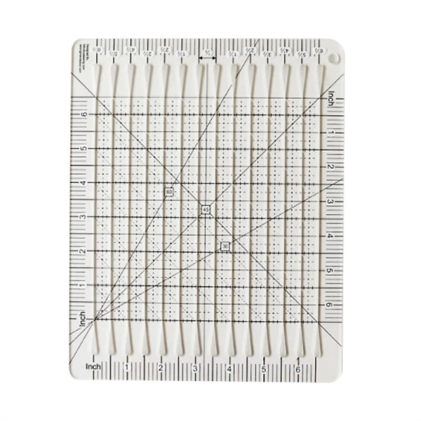 Quilt Cutting Ruler Acrylic Crafts PatSYDSwork Sewing Template - Image 2