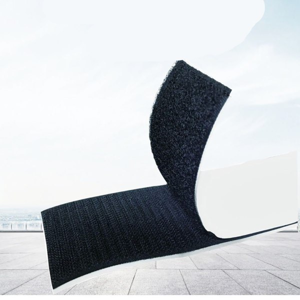 Self-adhesive Velcro 8 meters extra strong, double-sided (black) - Image 4