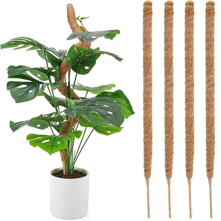 pcs Monstera moss pole for potted plants, bendable plant support - Image 1