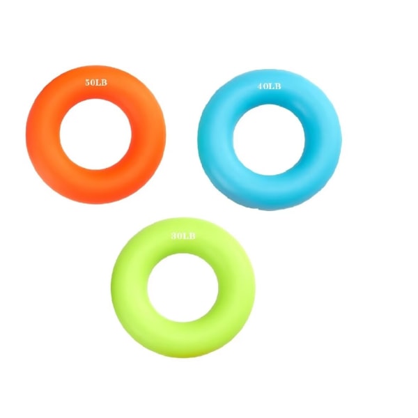 Hand, forearm and finger strengtheners - Silicone rings for muscle training, sports, climbing, fitness - Image 1